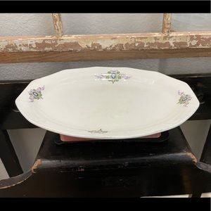 Vintage oval platter